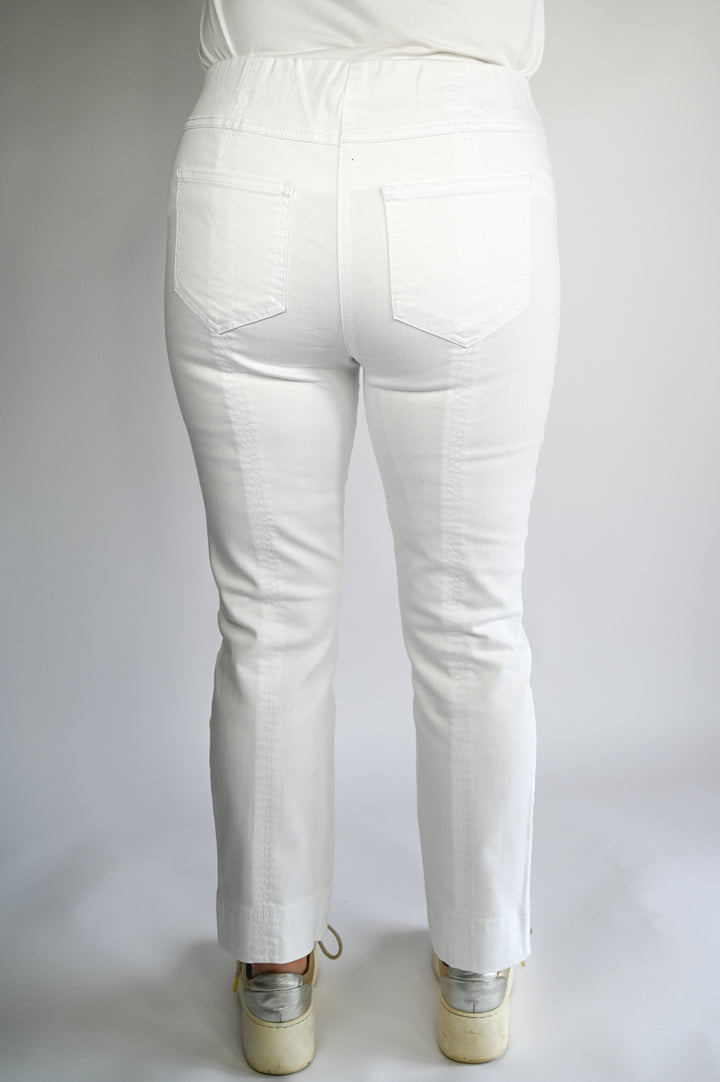Stehmann White Cotton Trouser - IGOR - 680