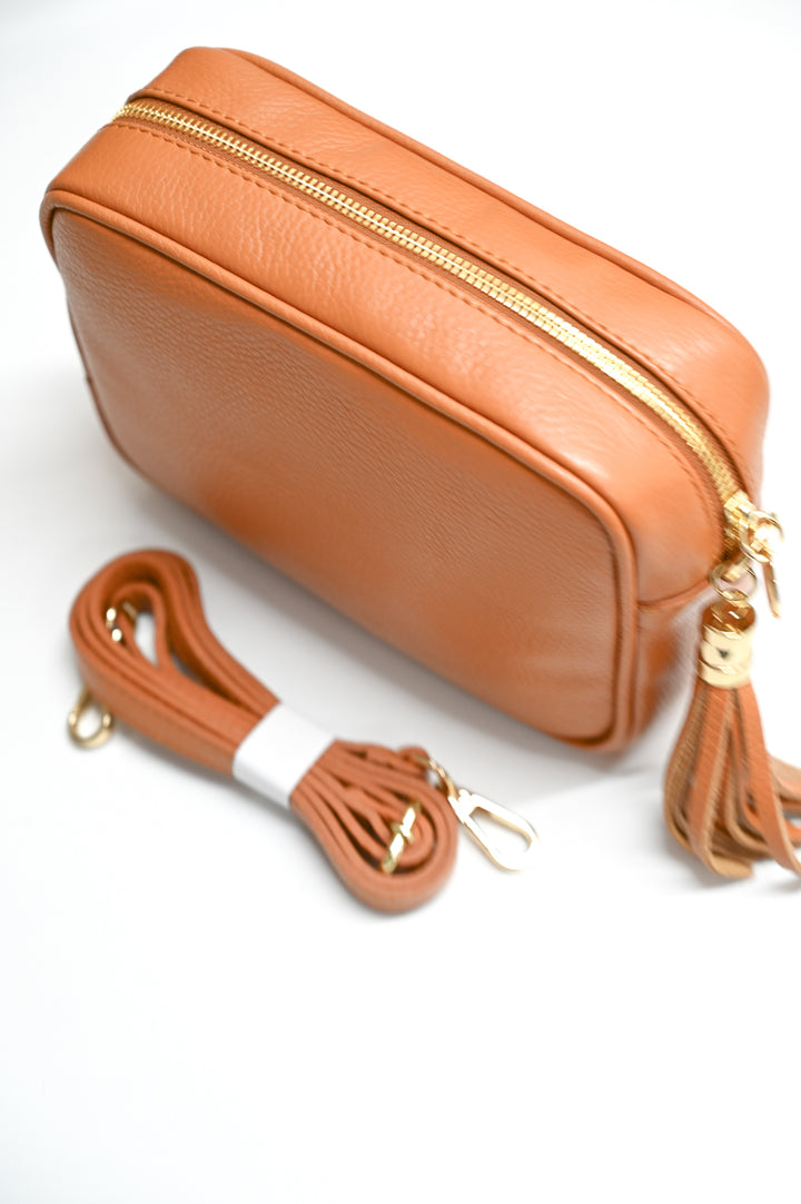 Real Leather Crossbody Bag