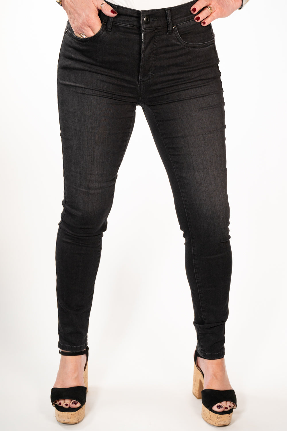 Anna Montana Magic Denim Skinny Jeans (5000) - Used Black