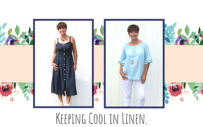 Keeping Cool In Linen This Summer.