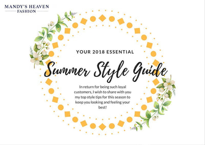 Your Summer 2018 Style Guide