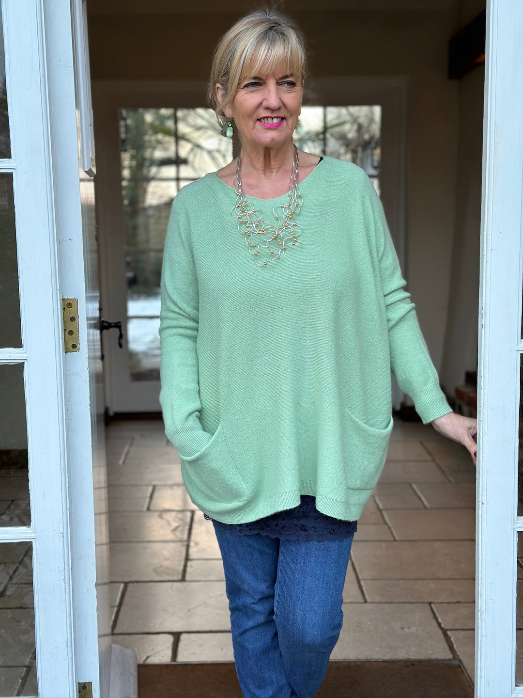 Lily Jumper | Mint Green