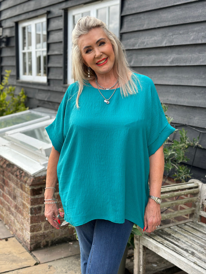 Everyday Essential Relaxed Top | Teal