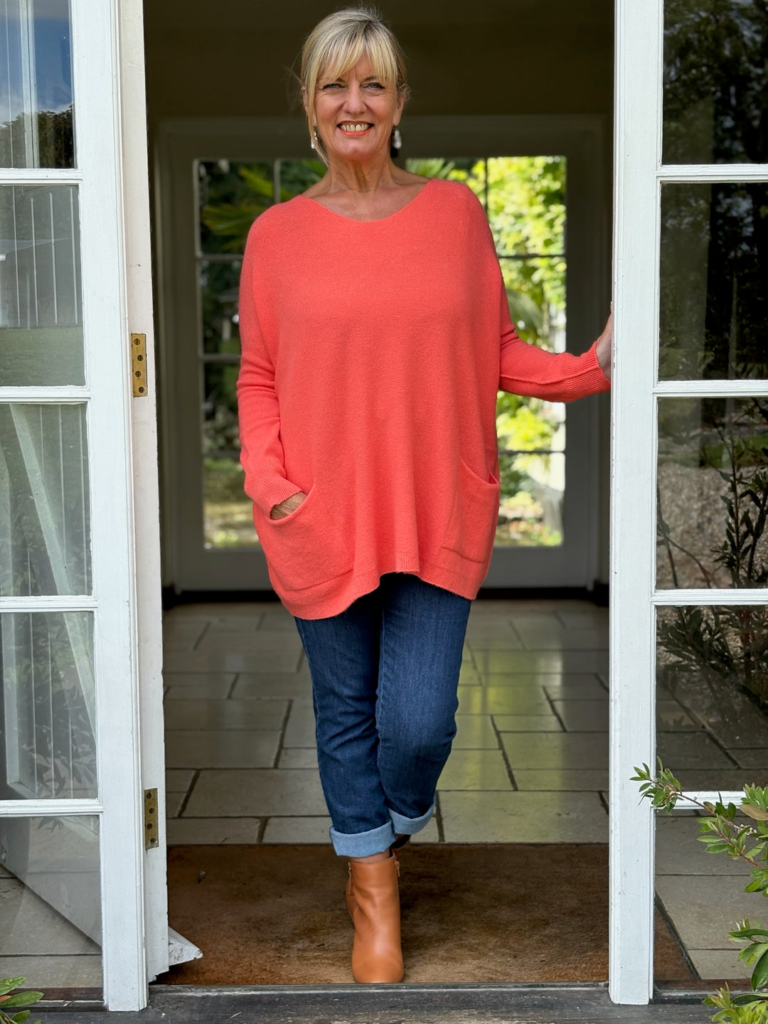 Lily Jumper | Coral - Mandy's Heaven 