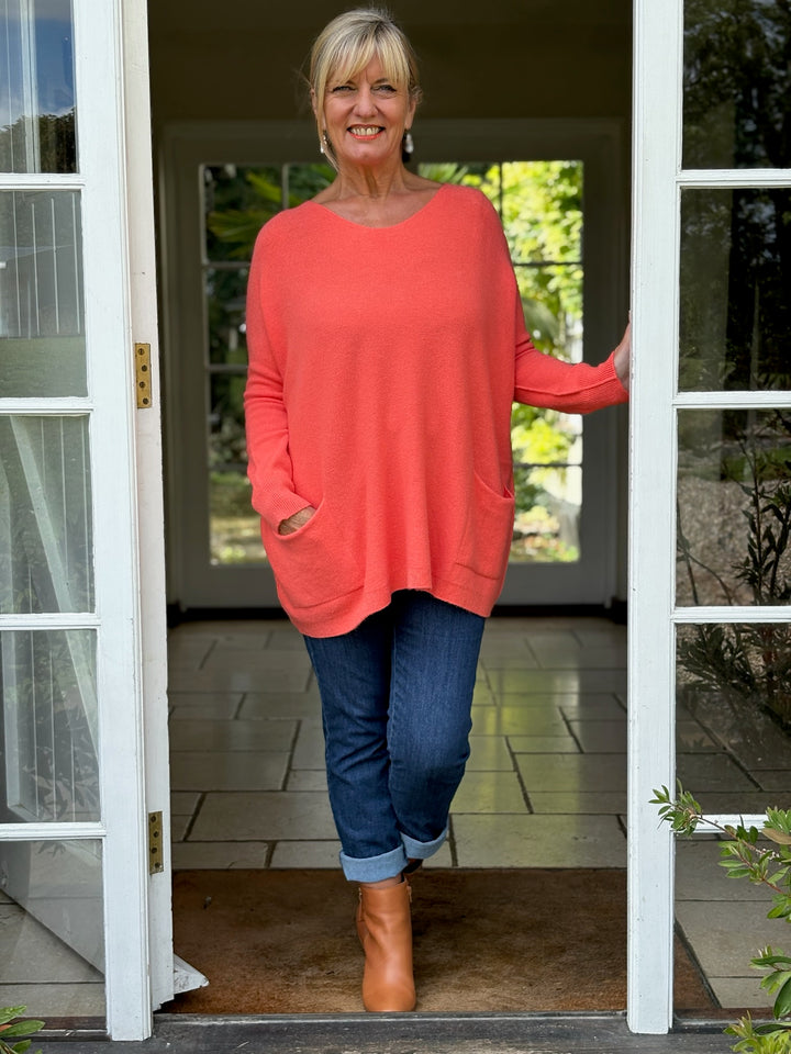 Lily Jumper | Coral - Mandy's Heaven 