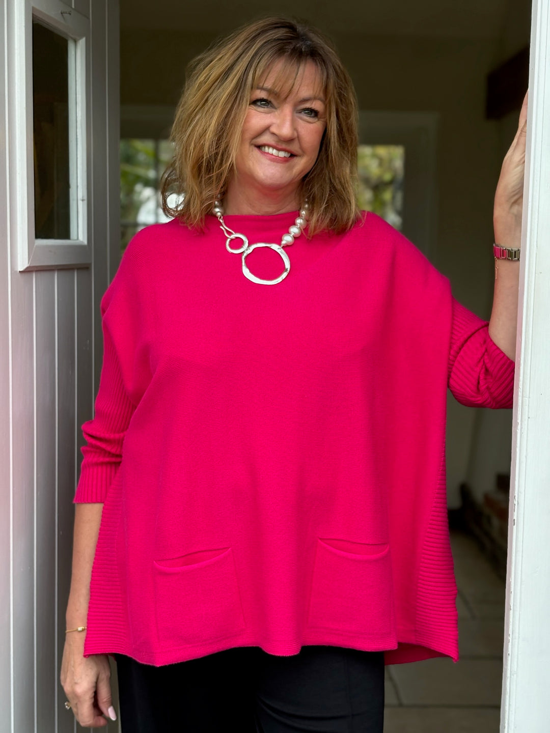 Florence Jumper | Hot Pink