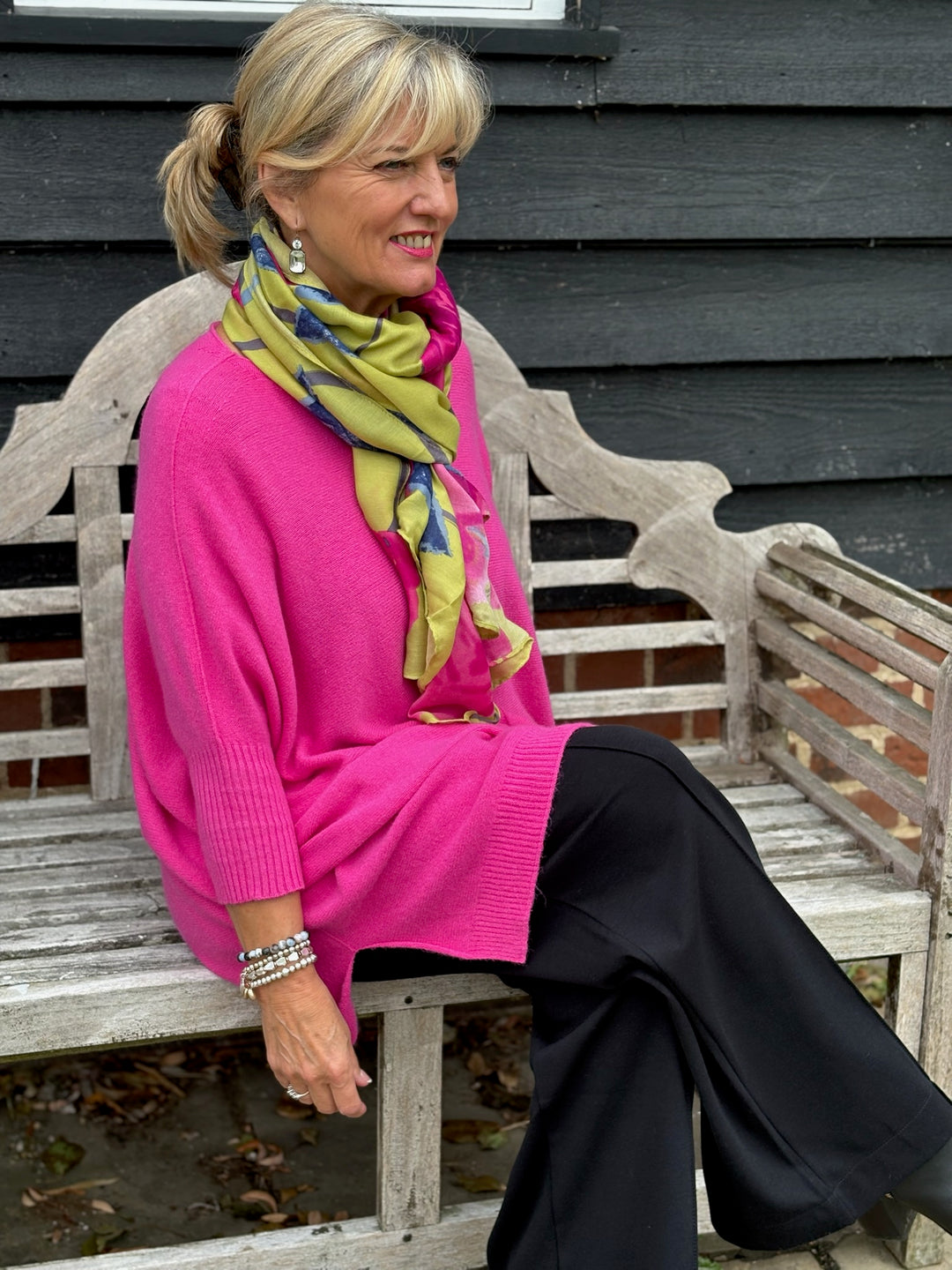 Jasmine Jumper | Fuchsia