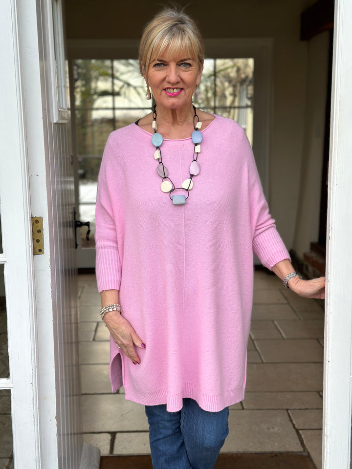 Jasmine Jumper | Baby Pink