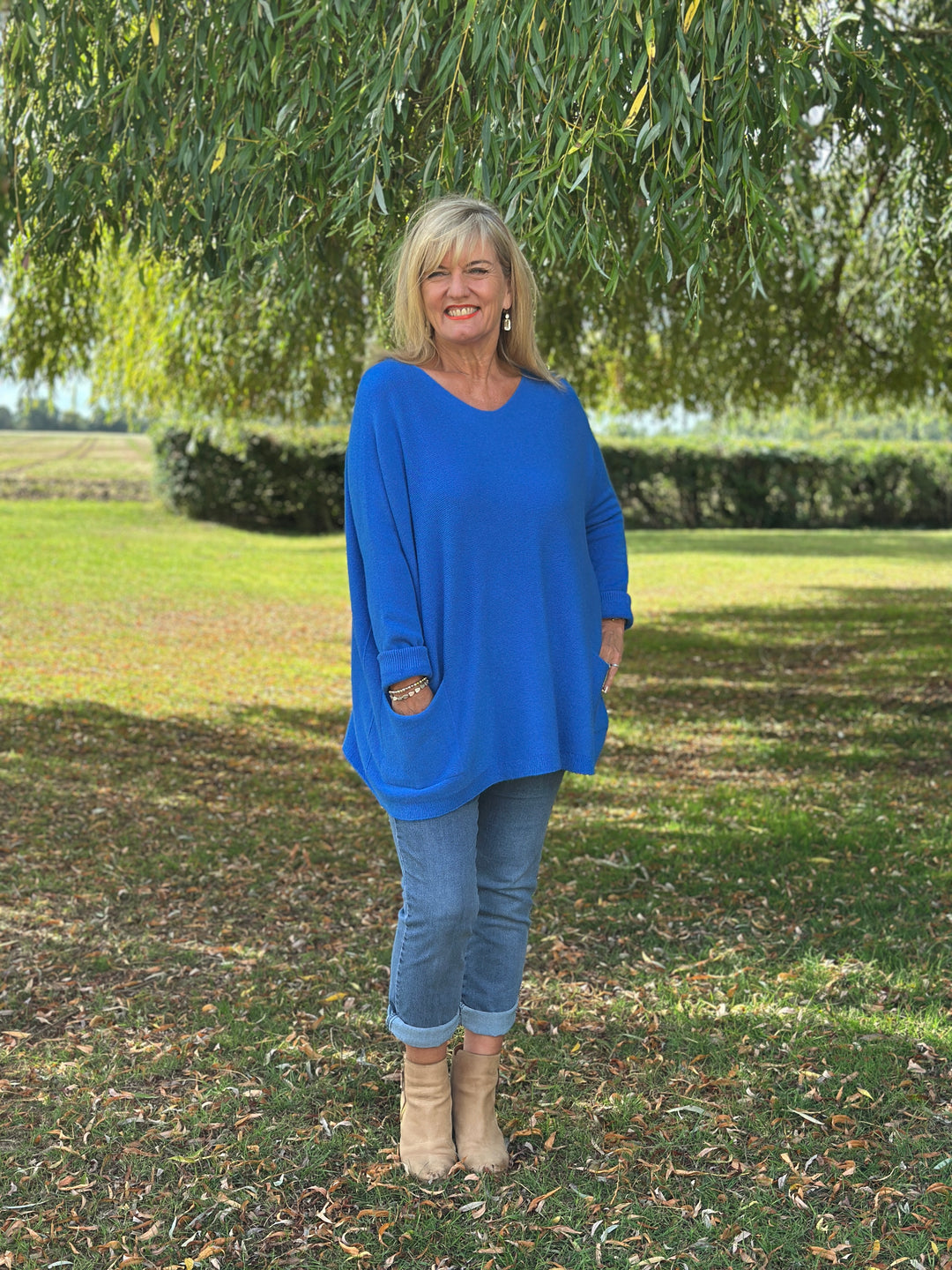 Lily Jumper | Electric Blue