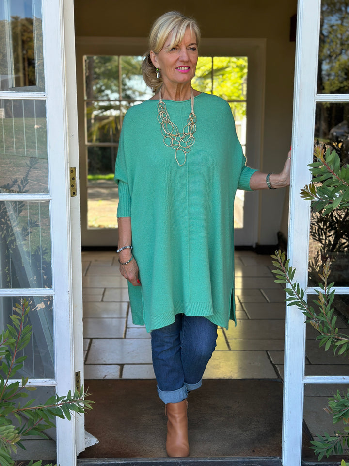 Jasmine Jumper | Apple Green
