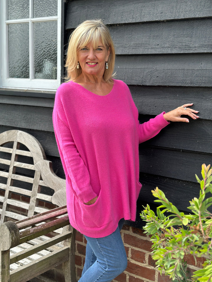 Lily Jumper | Fuchsia