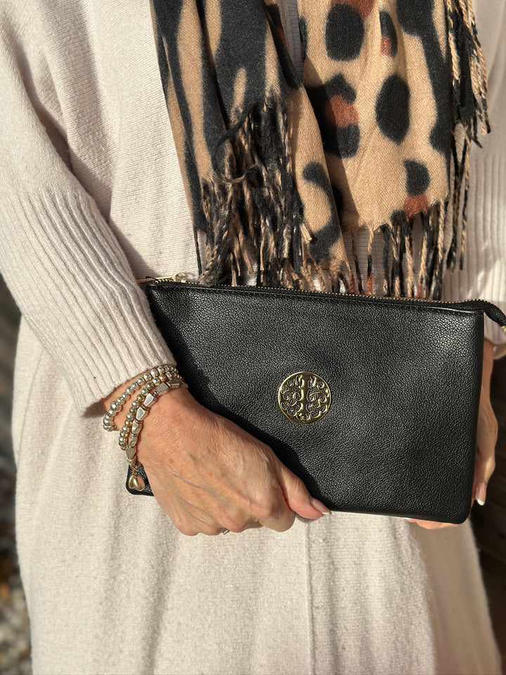 Chelsea Multiway Clutch Bag | Black