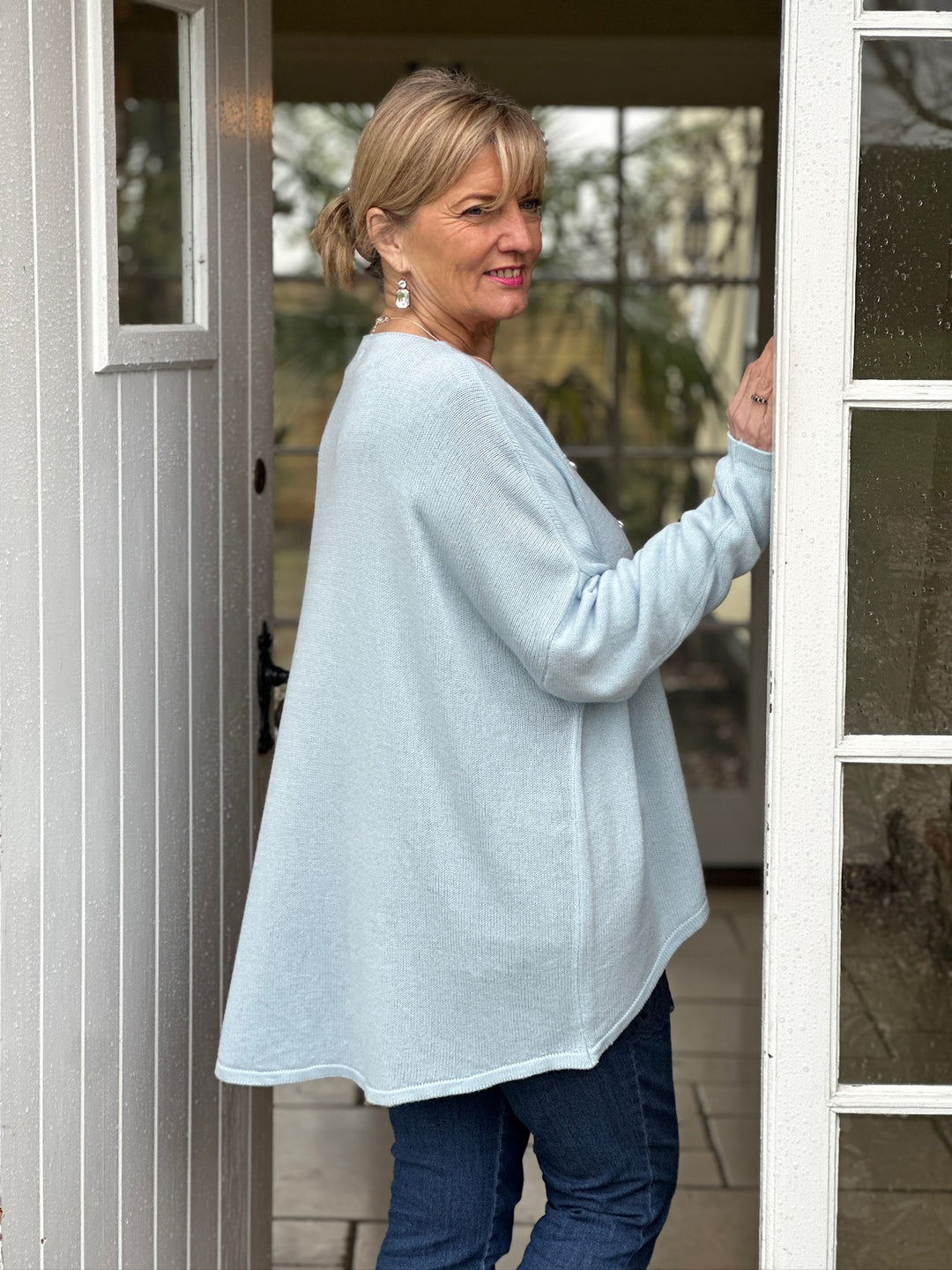 Lightweight Spring & Summer Knit | Baby Blue - Mandy's Heaven 