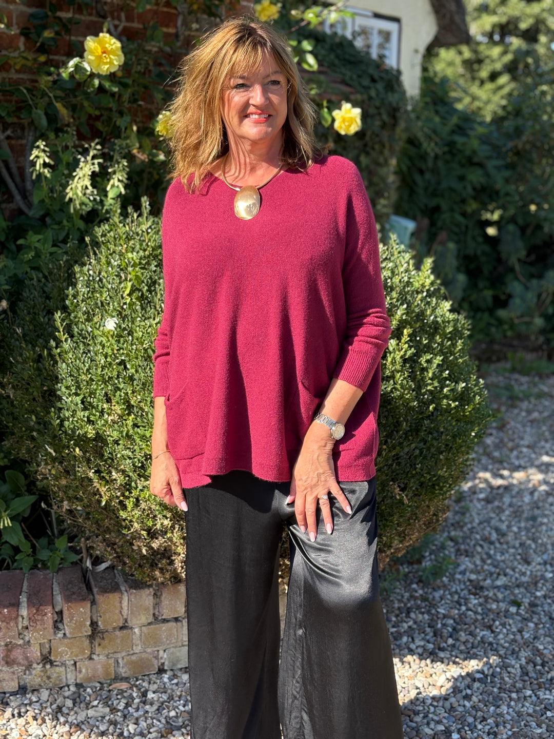 Lily Jumper | Burgundy - Mandy's Heaven 