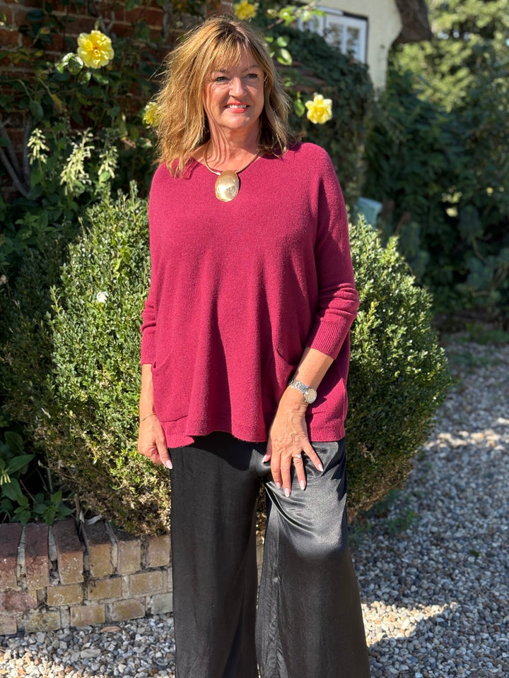 Lily Jumper | Burgundy - Mandy's Heaven 