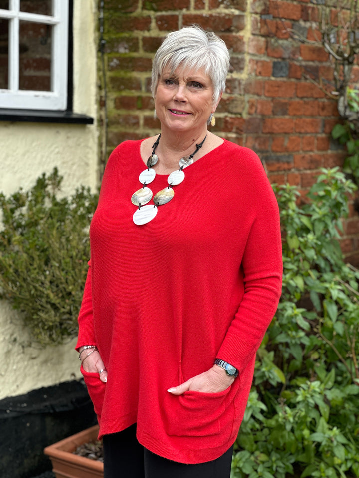 Lily Jumper | Ruby Red - Mandy's Heaven 