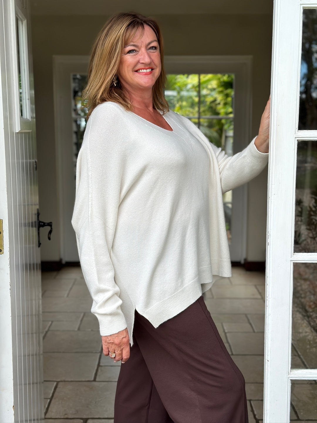 Anna Jumper | Warm white