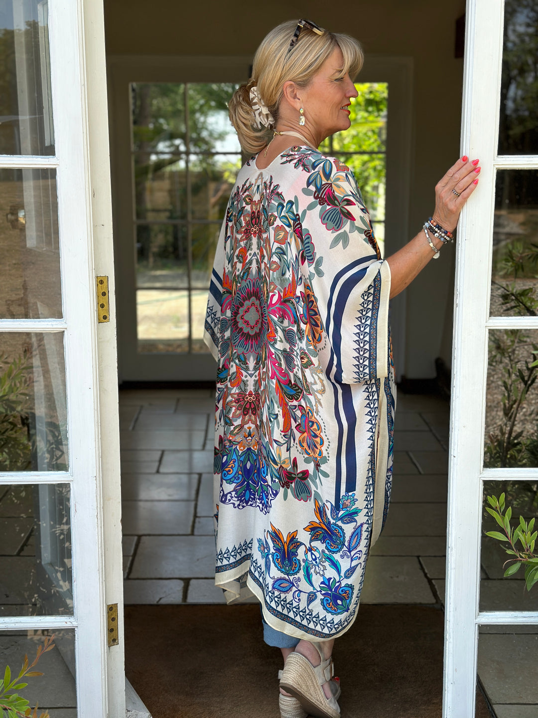 Anatasia Tie Kimono | Multi