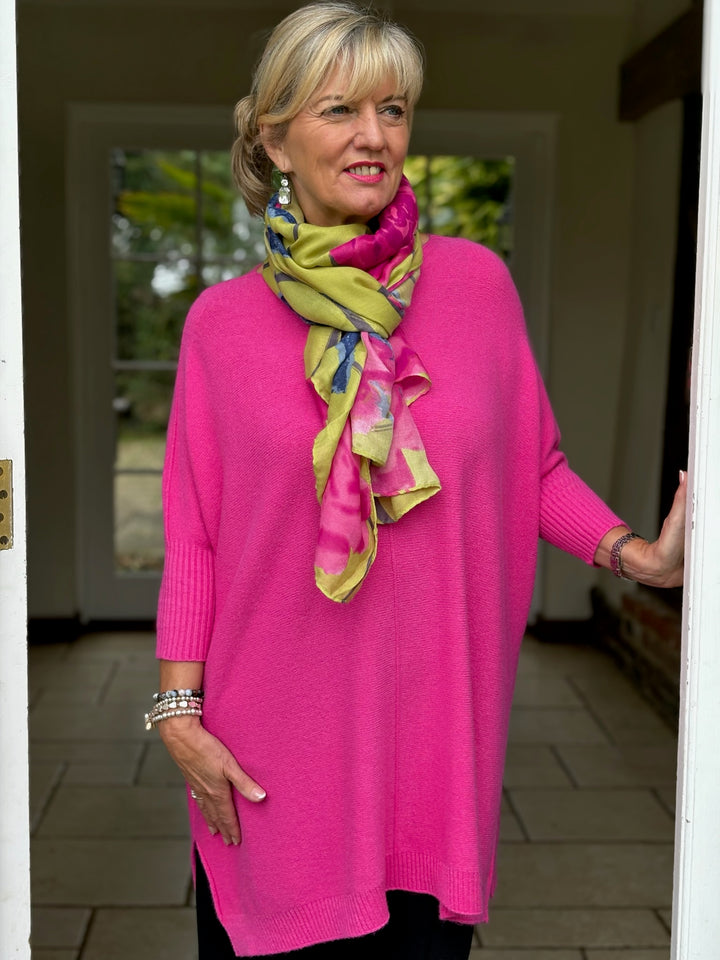 Jasmine Jumper | Fuchsia