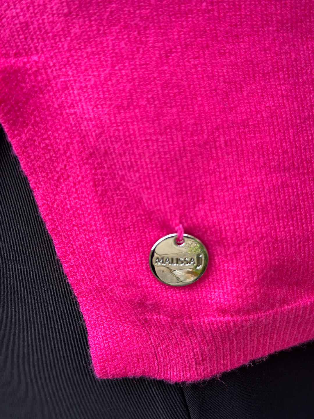 Leopard Cuff Jumper - Malissa J | Fuchsia
