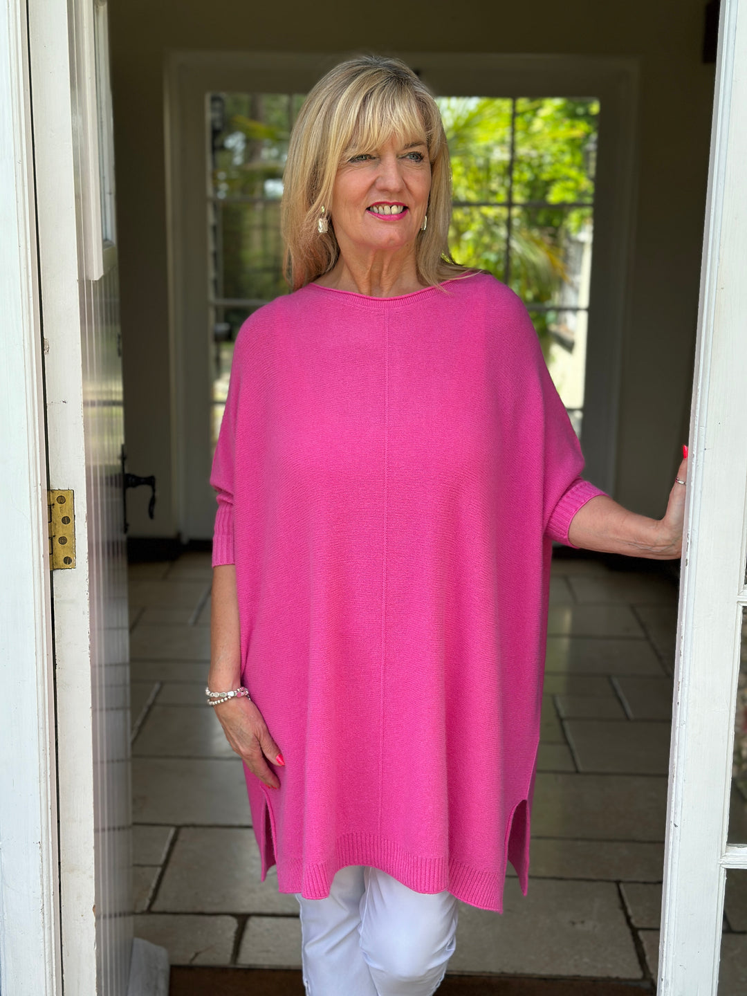 Jasmine Jumper | Fuchsia
