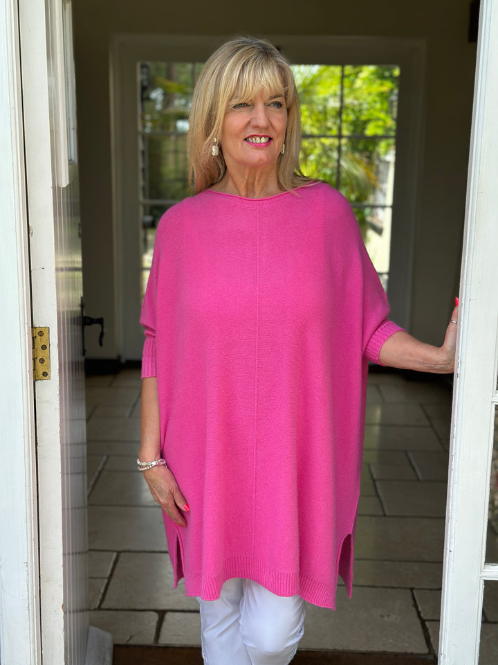 Jasmine Jumper | Fuchsia