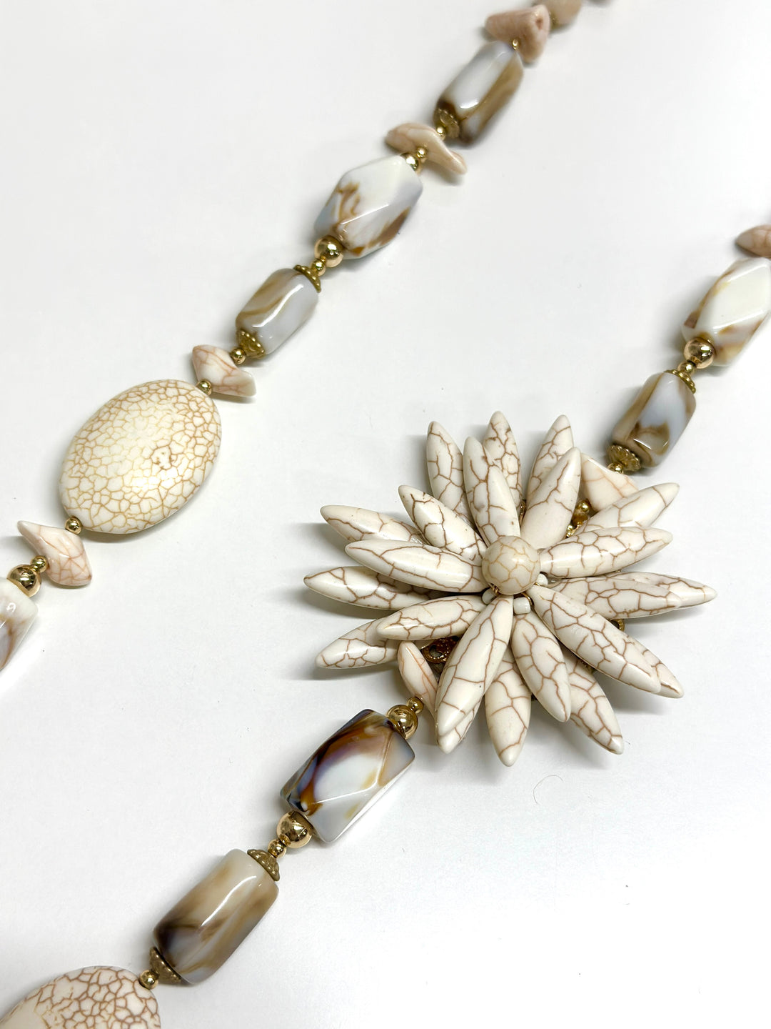 Sunflower Style Long Necklace