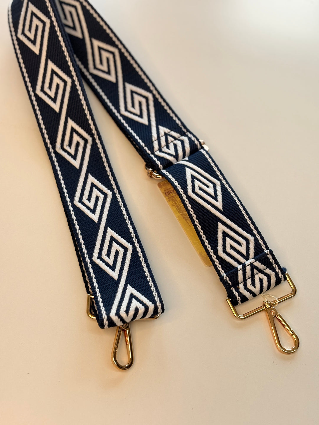 Aztec Bag Strap | Navy