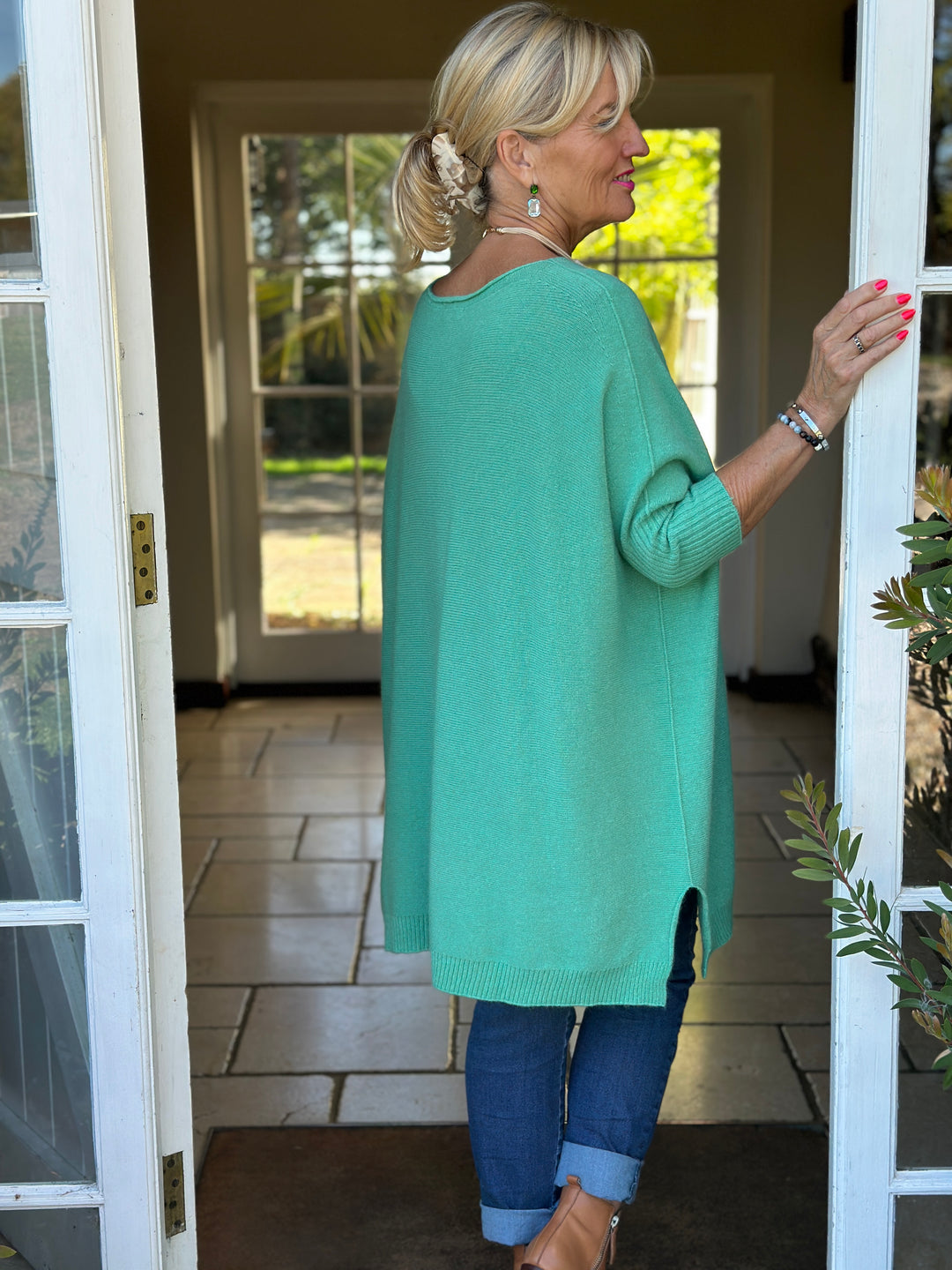 Jasmine Jumper | Apple Green