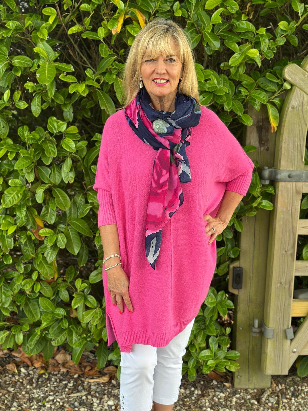 Jasmine Jumper | Fuchsia