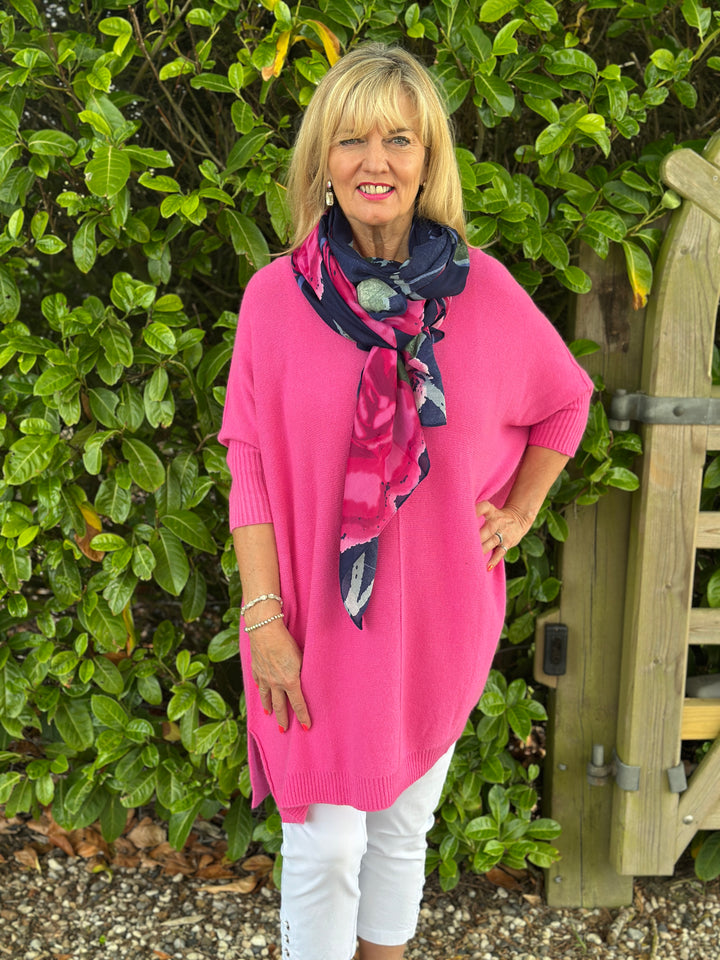 Jasmine Jumper | Fuchsia