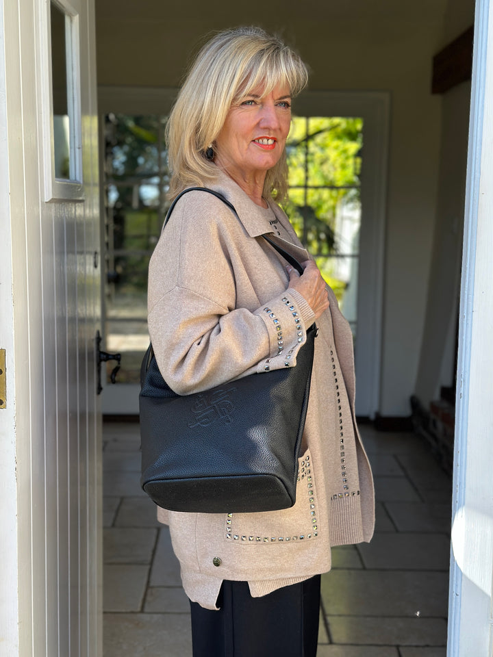 David Jones Bucket Bag | Black