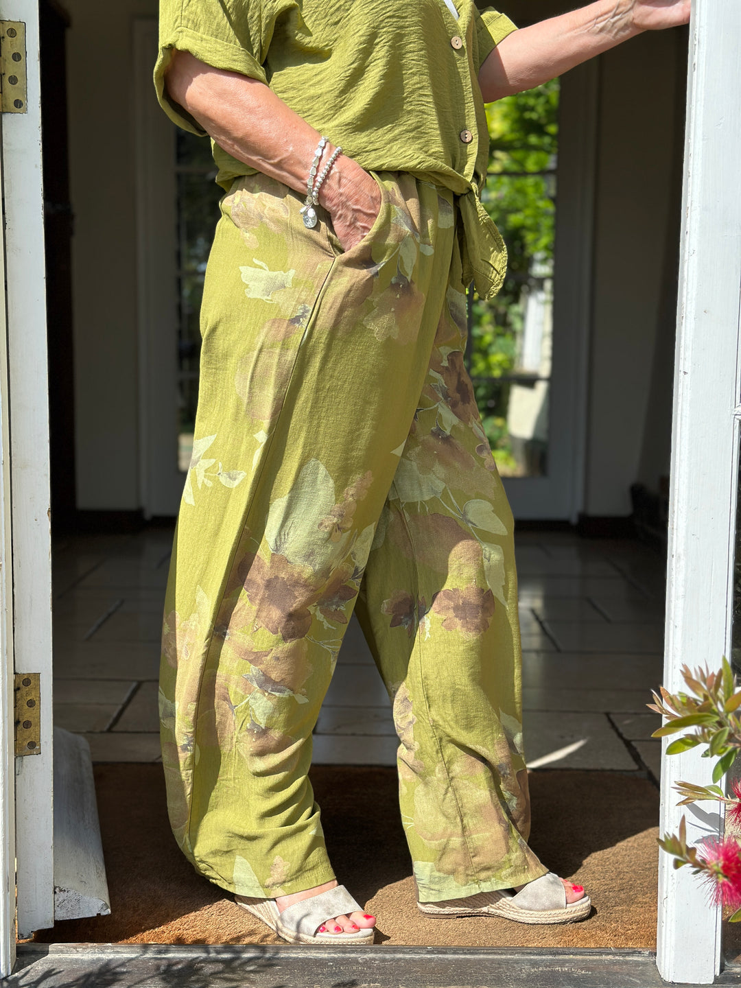 Summer Garden Co-ord | Olive