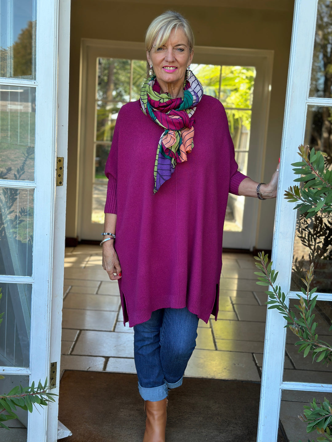 Jasmine Jumper | Plum