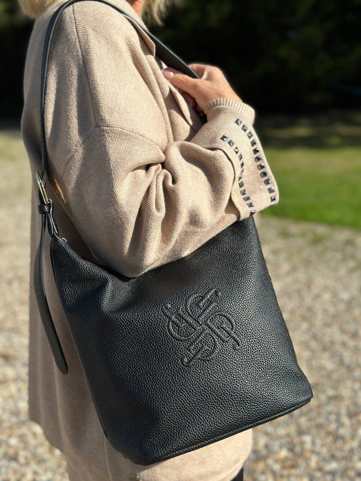 David Jones Bucket Bag | Black