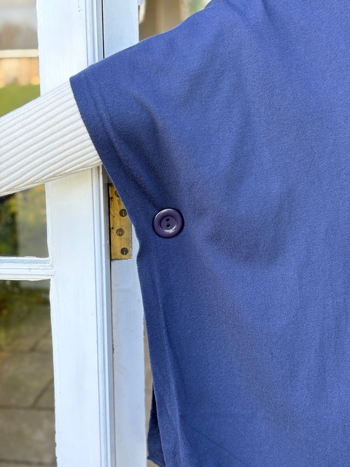 Embellished Kimono Style Cardigan | Navy