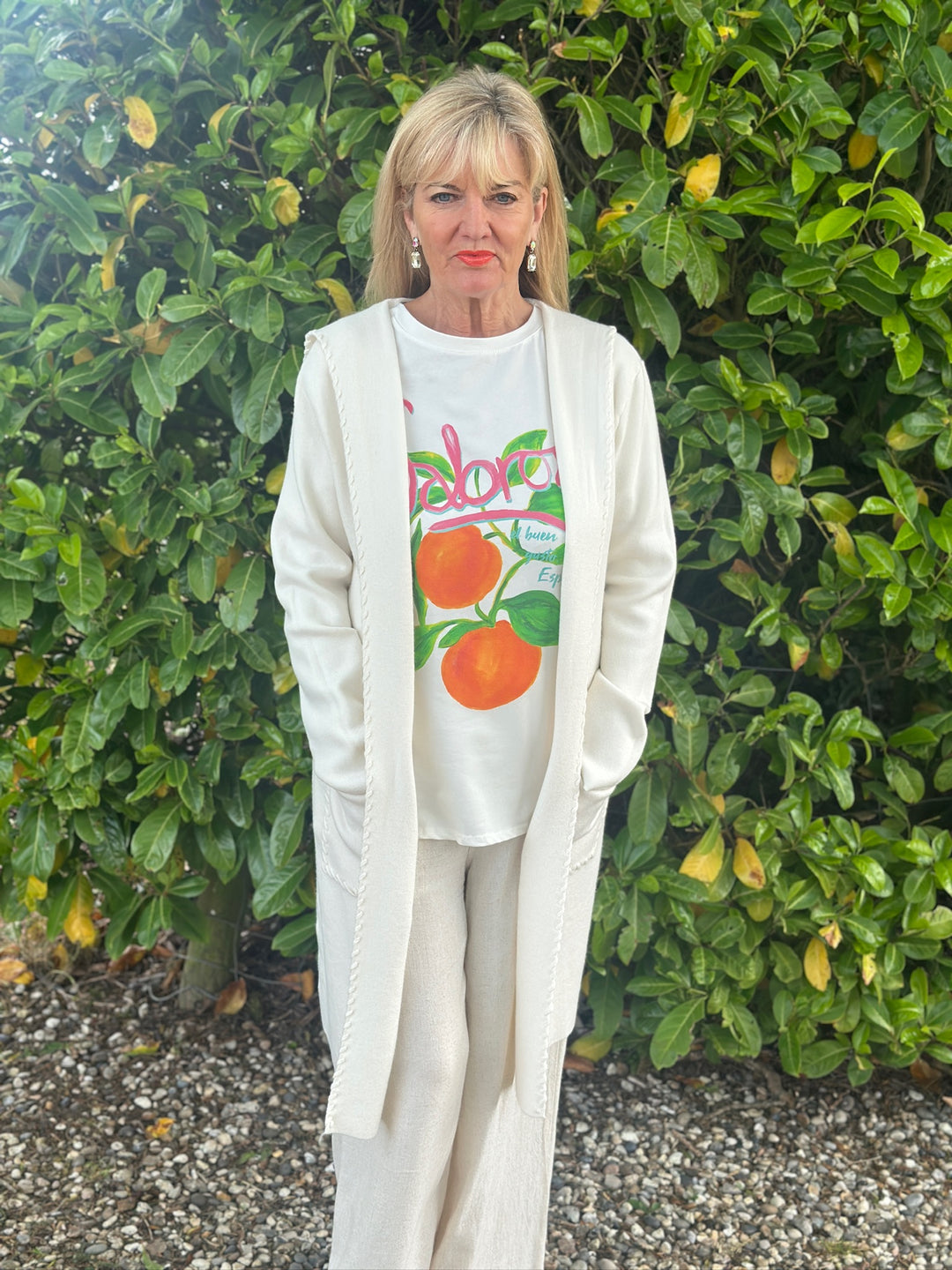 Luxurious Hooded Cardigan | Cream
