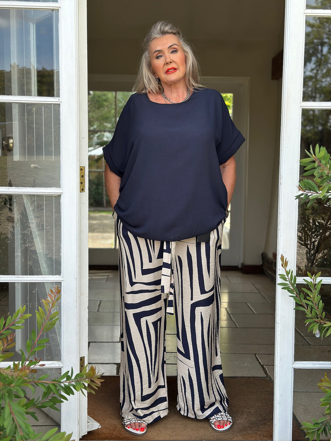 Everyday Essential Relaxed Top | Navy