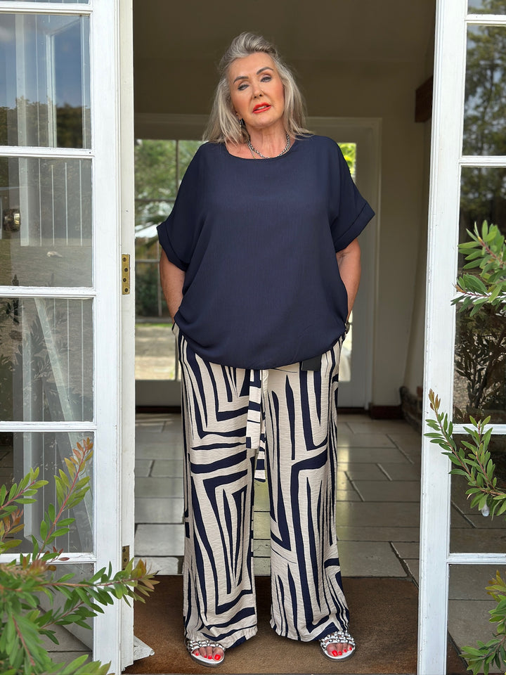 Everyday Essential Relaxed Top | Navy