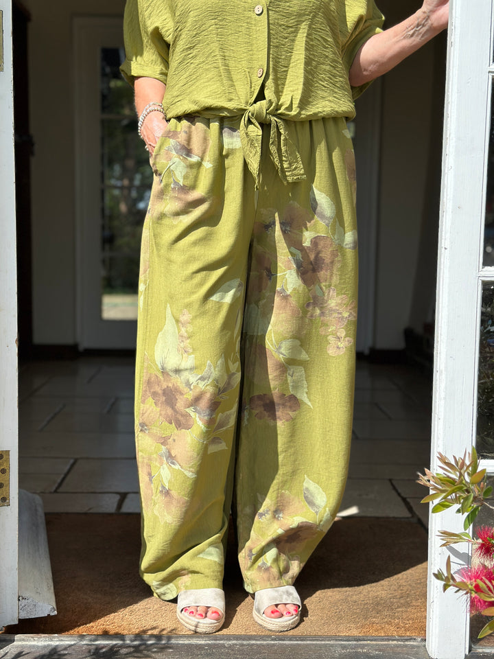 Summer Garden Co-ord | Olive