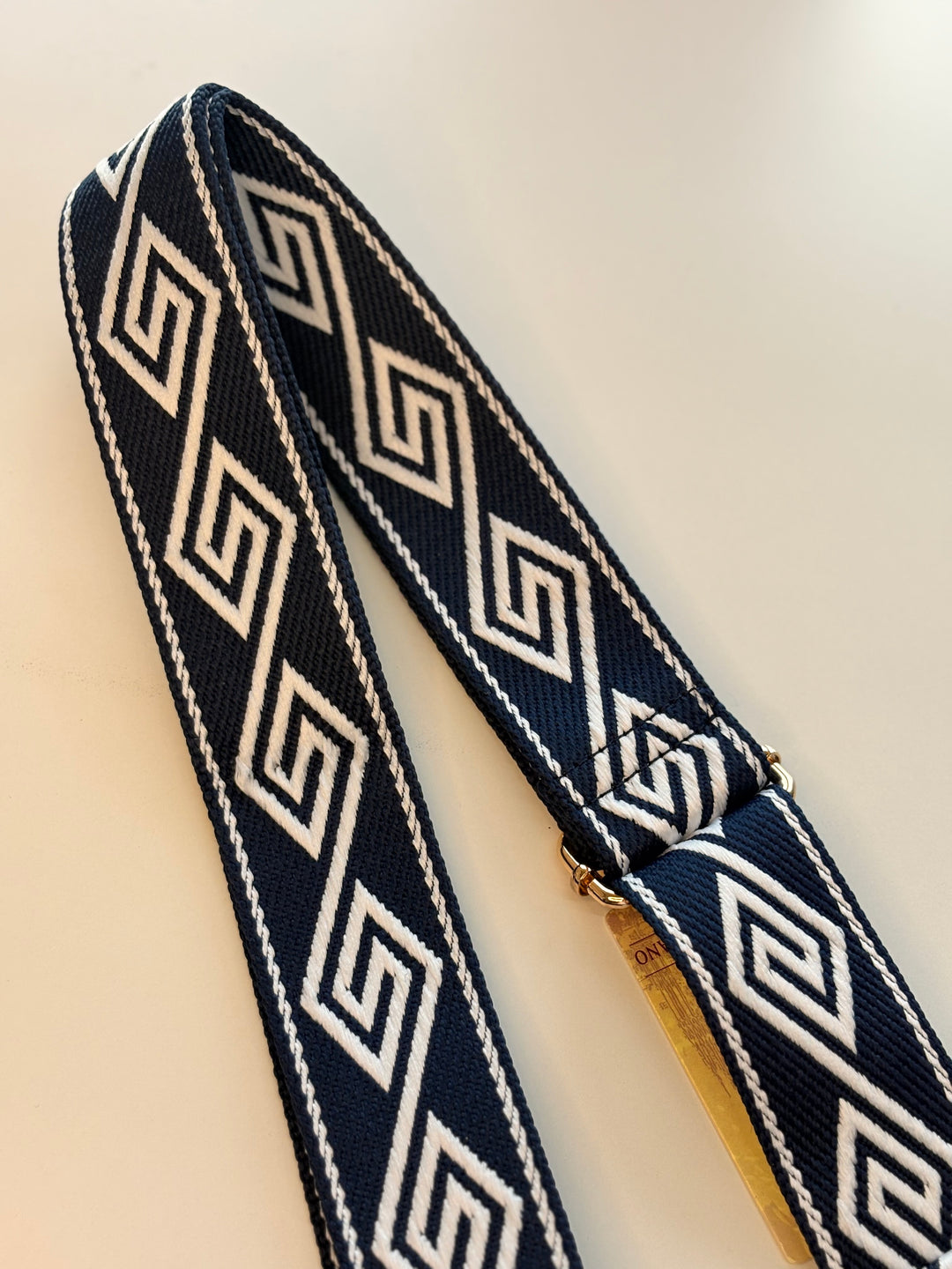 Aztec Bag Strap | Navy