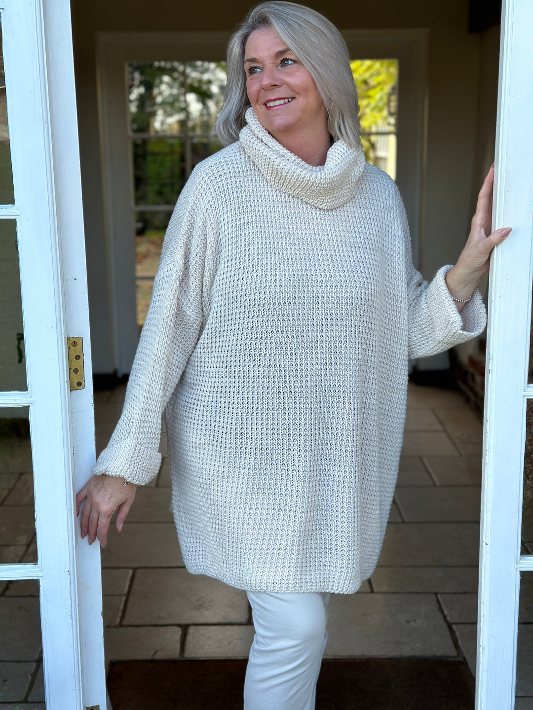 cowl neck sweater dress knitting pattern Cowl Sweater Dress