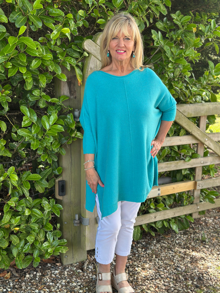 Jasmine Jumper | Ocean Blue