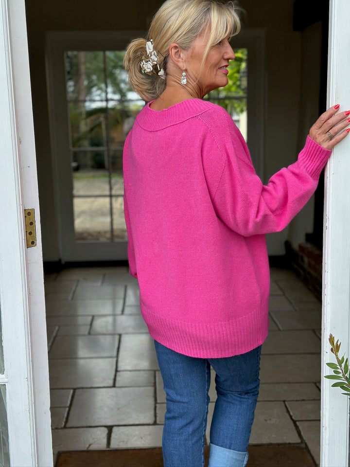 Jordana Jumper | Fuchsia