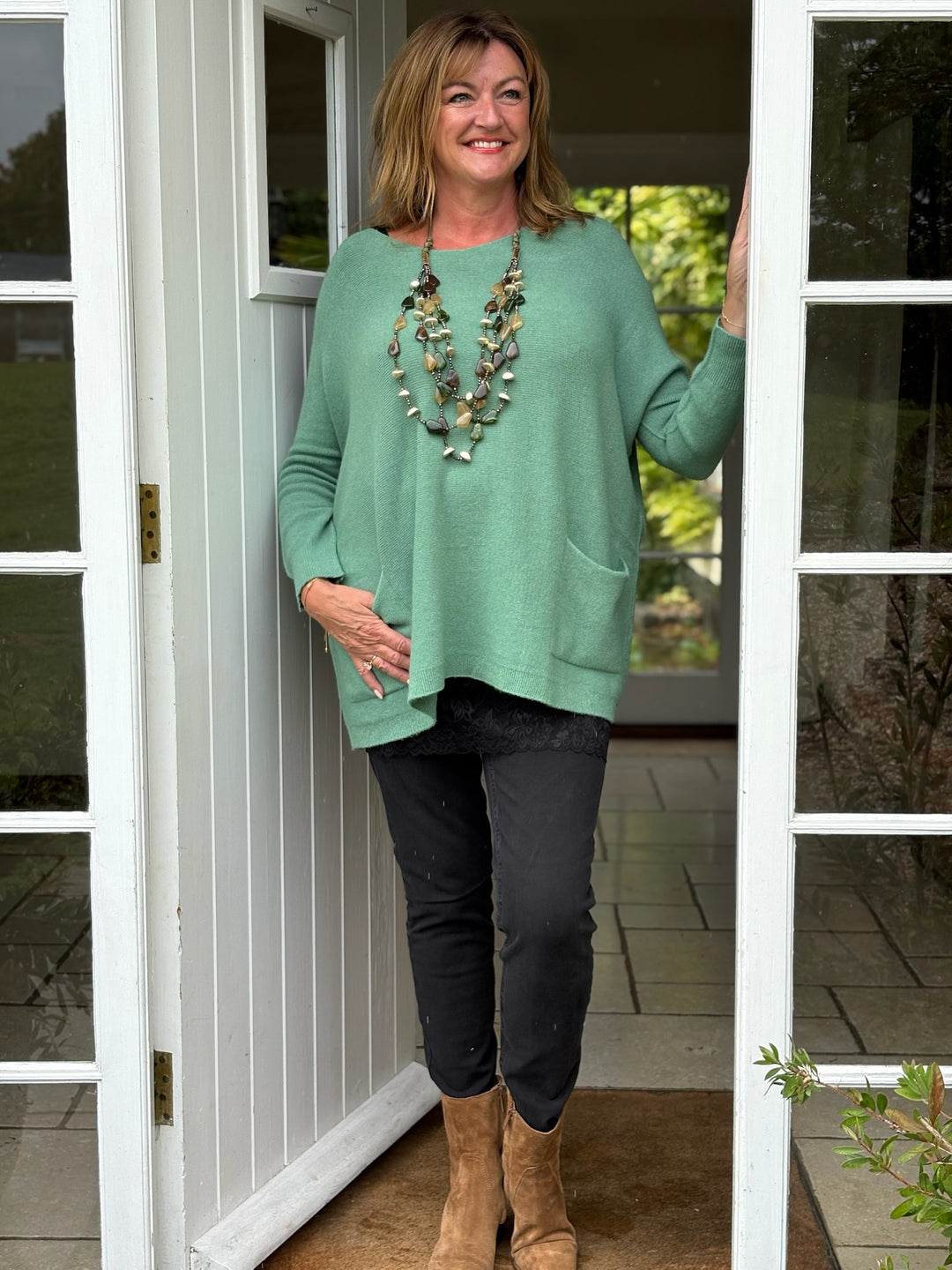 Lily Jumper | Sage - Mandy's Heaven 