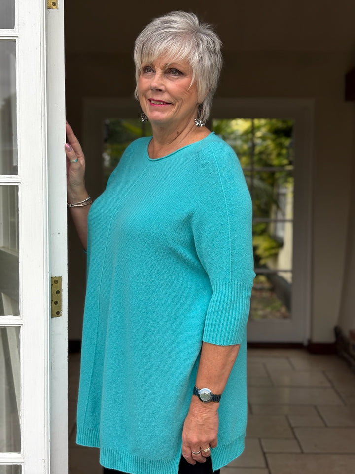 Jasmine Jumper | Ocean Blue