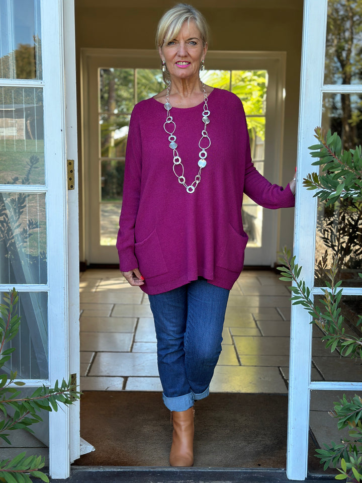 Lily Jumper | Plum
