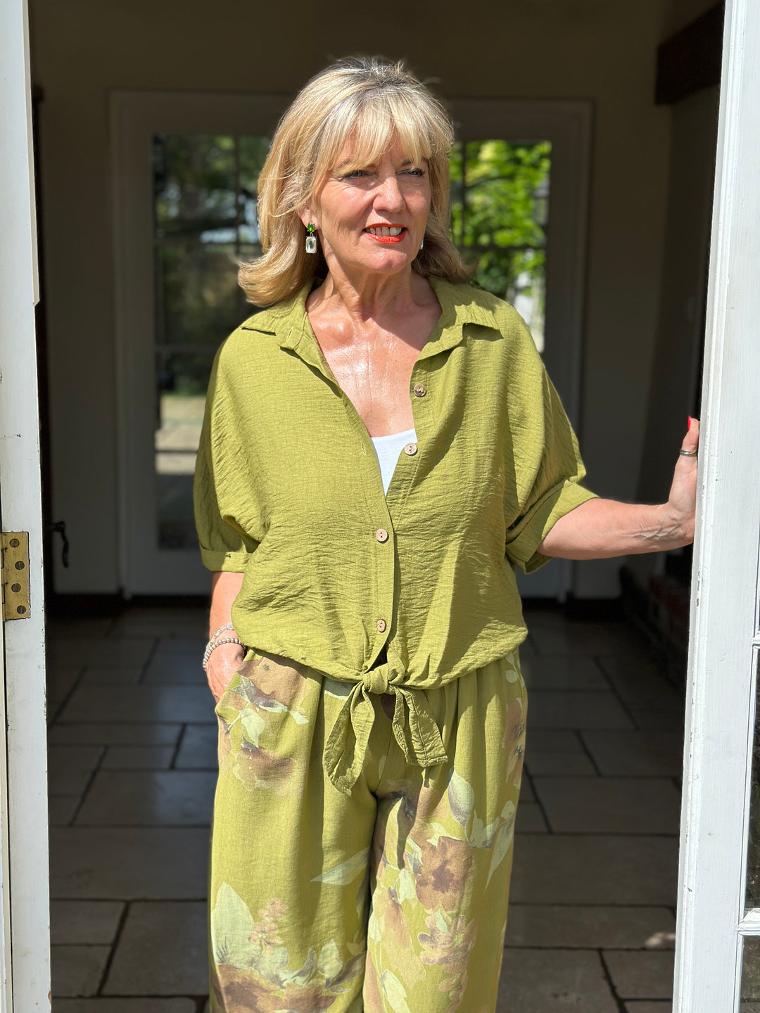 Summer Garden Co-ord | Olive