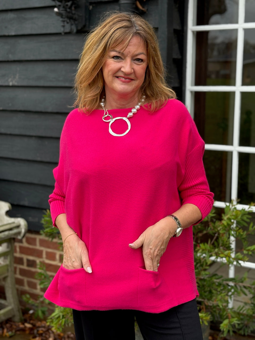 Florence Jumper | Hot Pink