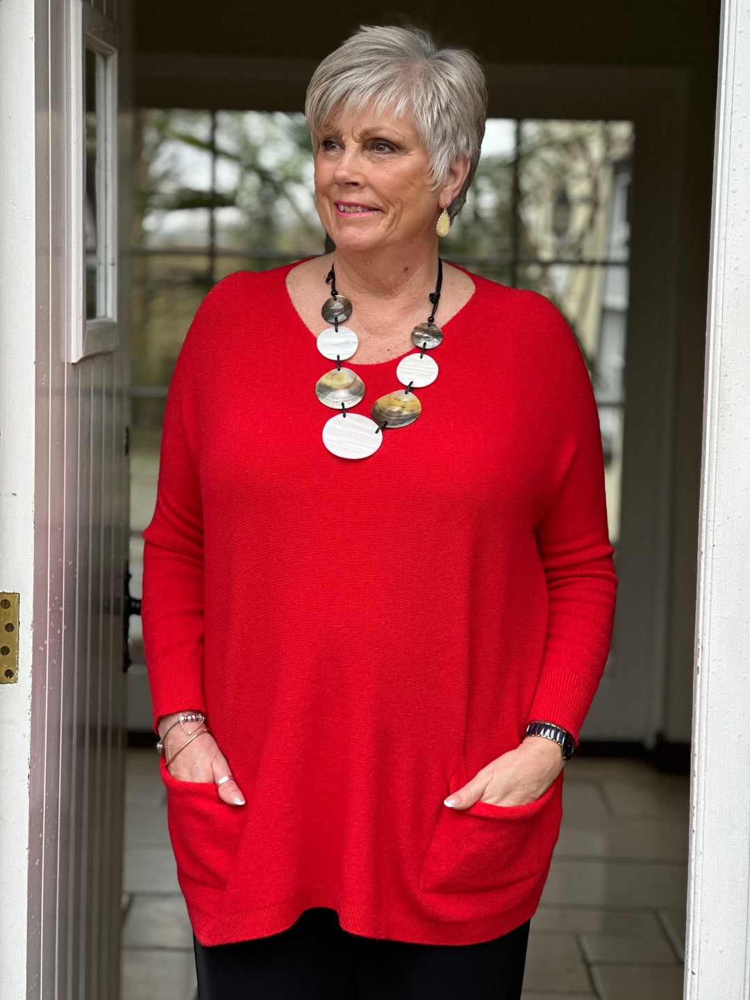 Lily Jumper | Ruby Red - Mandy's Heaven 